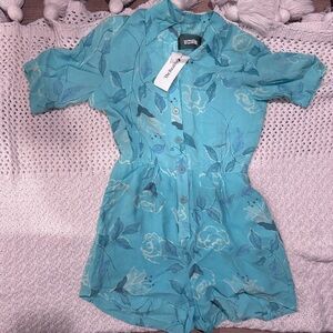 Reformation WOMENS size 0 Blue rompers Chic and Versatile